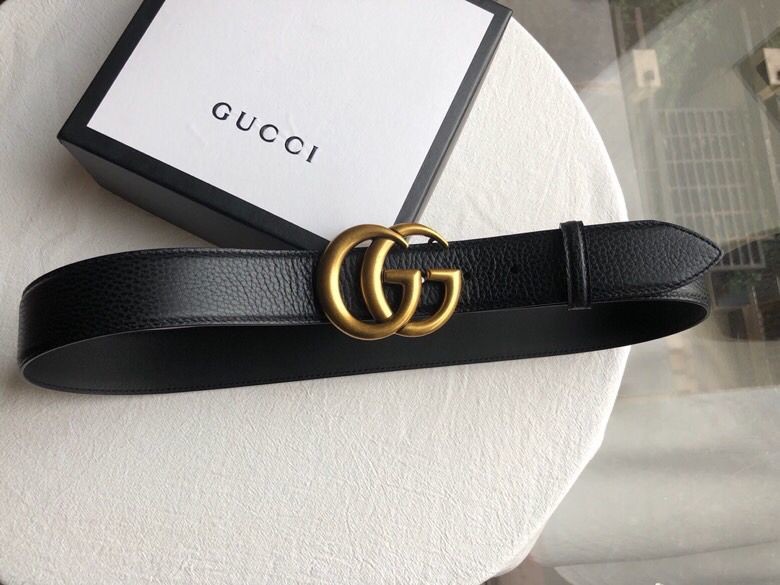 Gucci 4.0cm Logo Retro Belt