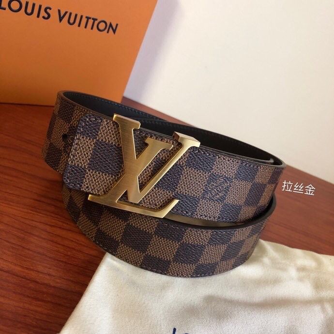 Louis Vuitton Classic brown Damier/black Damier/Monogram 40mm belt