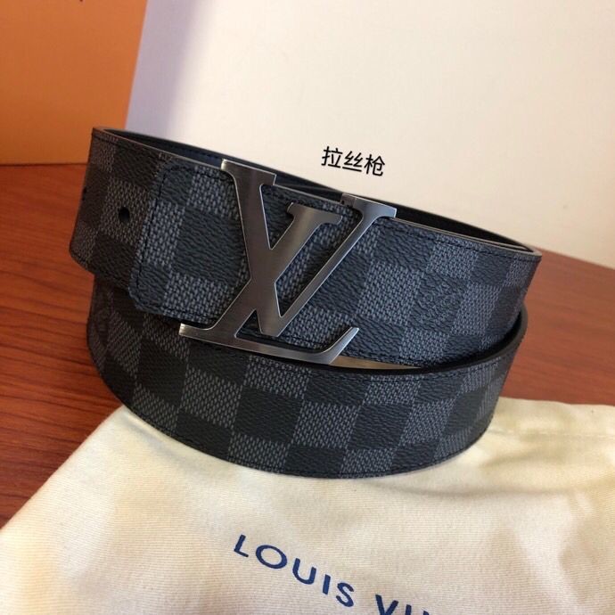 Louis Vuitton Classic brown Damier/black Damier/Monogram 40mm belt