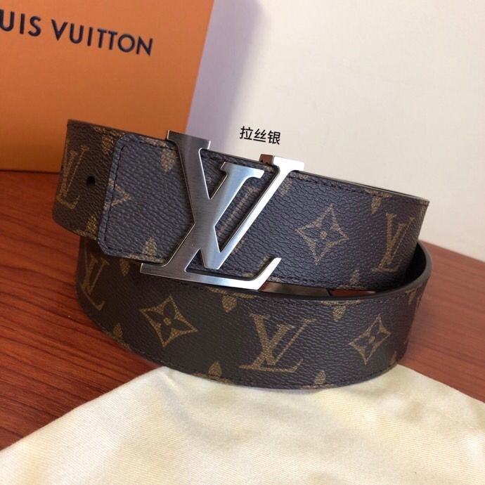 Louis Vuitton Classic brown Damier/black Damier/Monogram 40mm belt