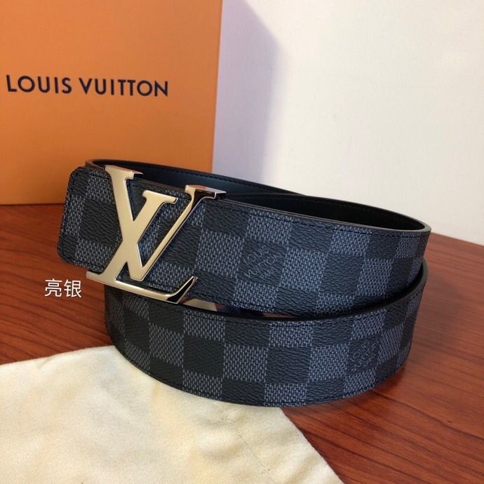 Louis Vuitton Classic brown Damier/black Damier/Monogram 40mm belt