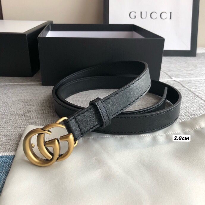 Gucci Iconic bronze GG belt