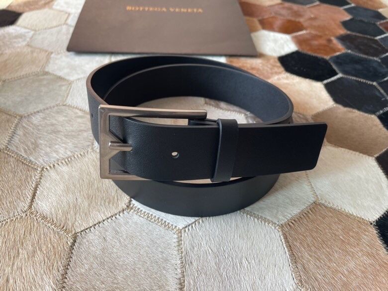 Bottega Veneta High-quality leather 3.5cm belt