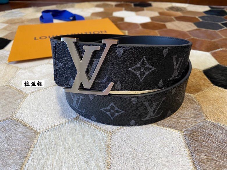 Louis Vuitton 2021 classic Monogram/Damier series men s belt