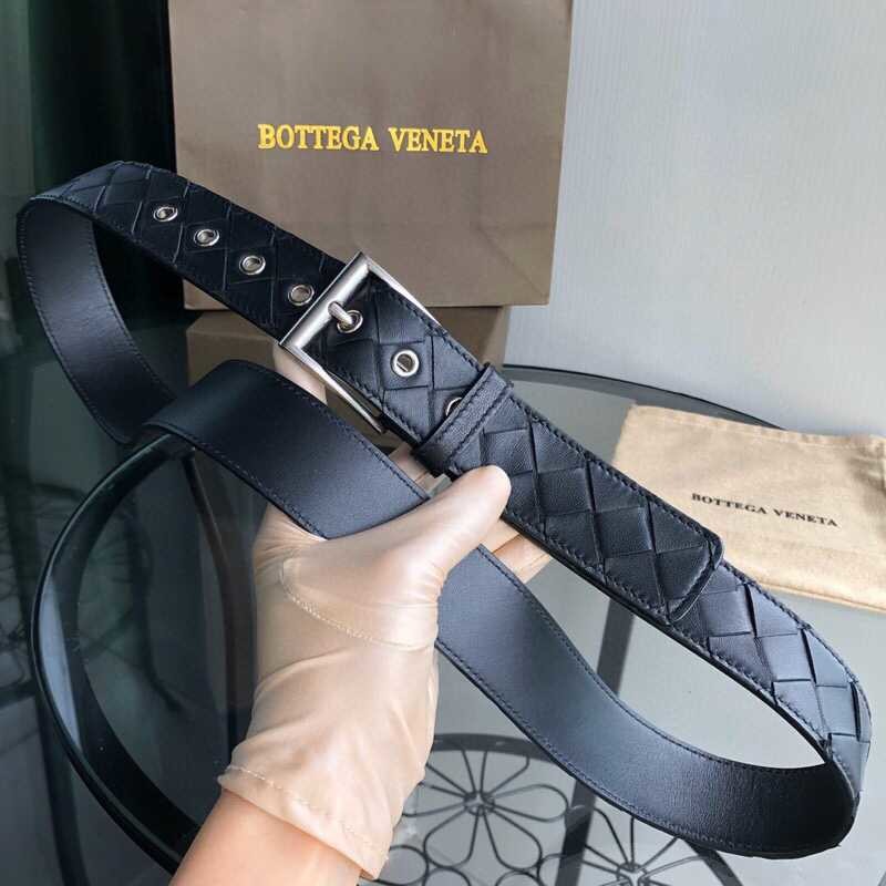 Bottega Veneta Hand-woven sheepskin made into a 3.5cm men s belt