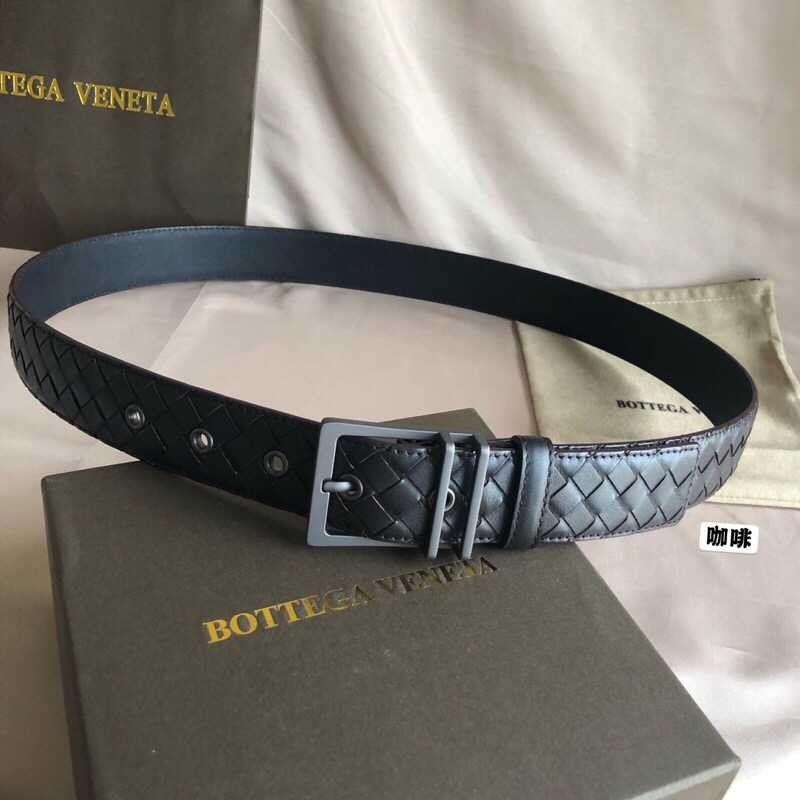 Bottega Veneta Hand-knitted and buckled 3.5cm men s belt