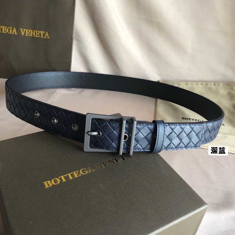 Bottega Veneta Hand-knitted and buckled 3.5cm men s belt