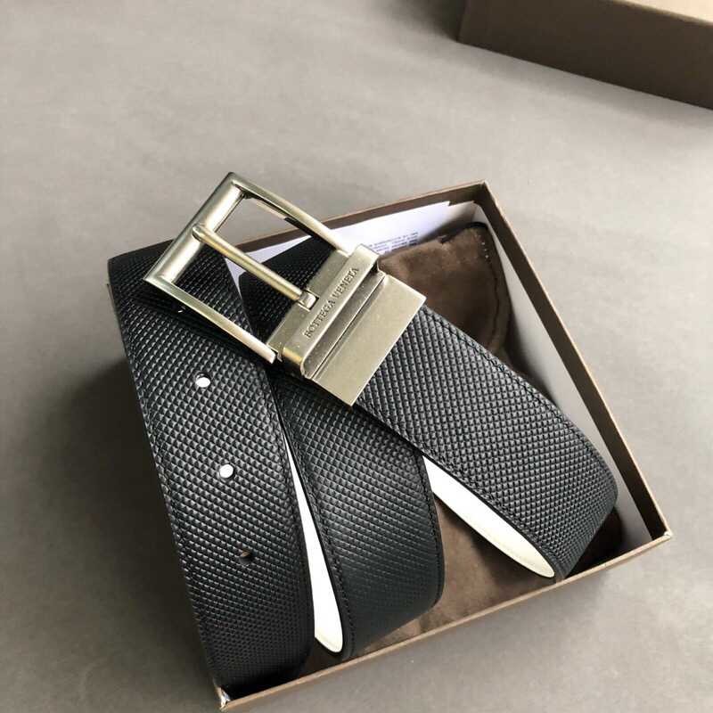 Bottega Veneta BV Reversible with 3.5cm width leather belt