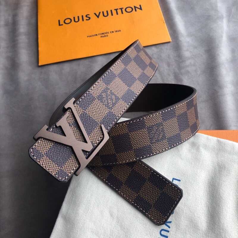 Louis Vuitton Classic Logo buckle belt 3.8cm