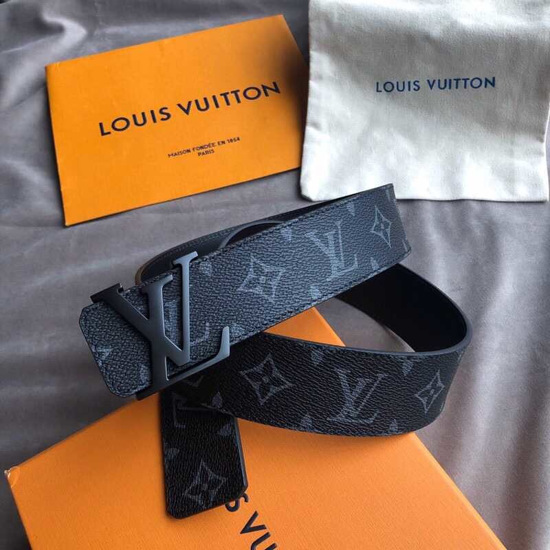 Louis Vuitton Classic Logo buckle belt 3.8cm