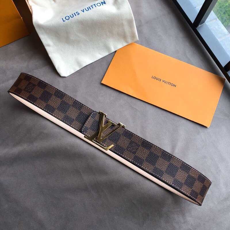 Louis Vuitton Quality classic logo buckle belt