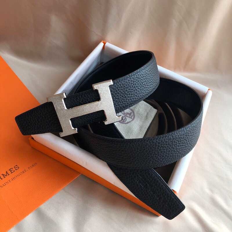 Hermes Men s Reversible Leather Belt 38mm