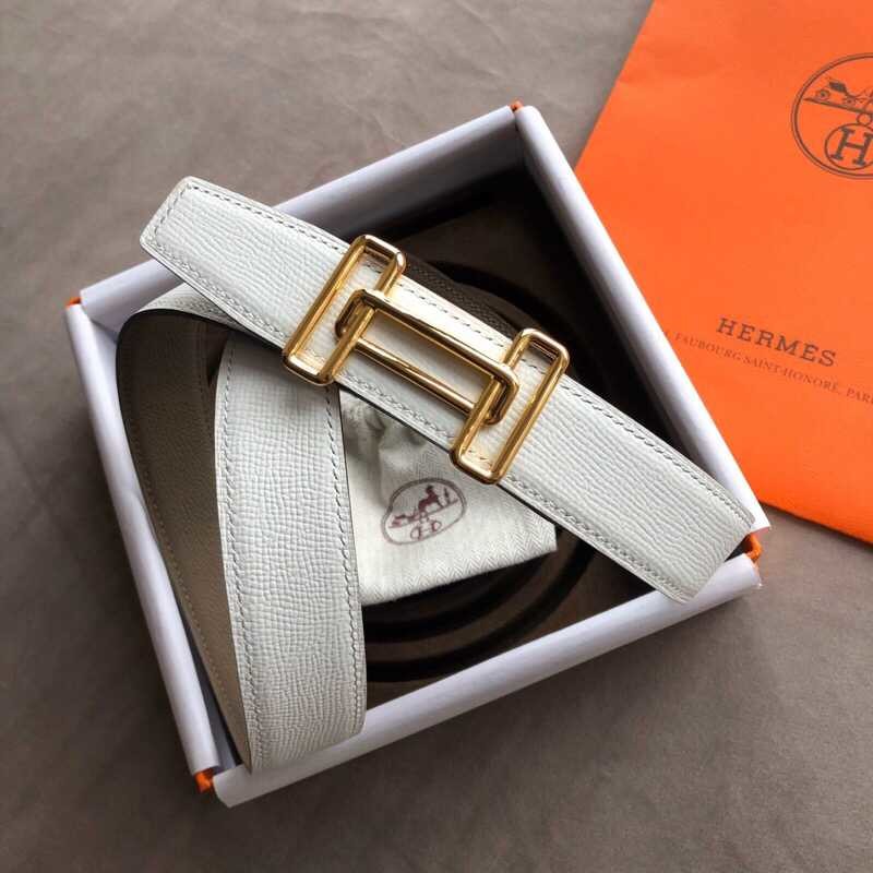 Hermes Royal belt buckle & Reversible belt 32mm