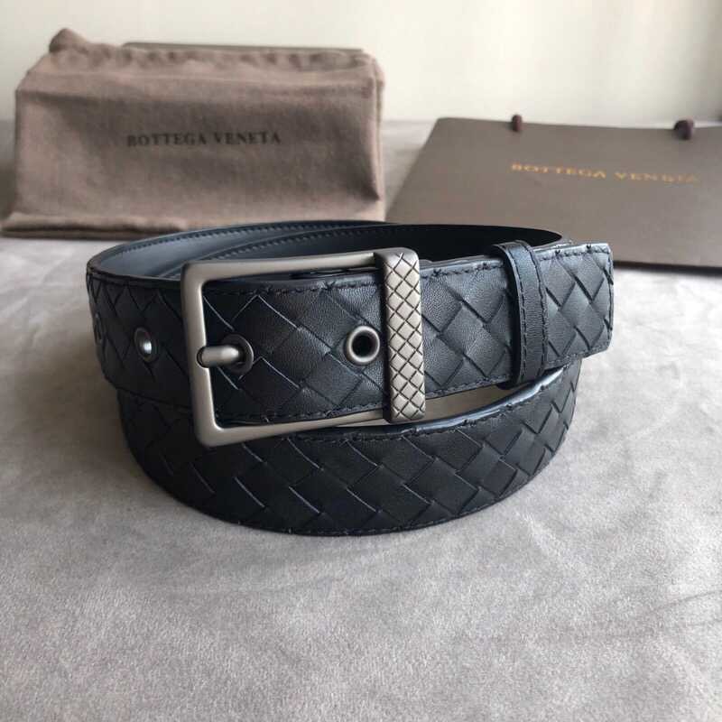 Bottega Veneta Braided classic 3.5cm braided belt