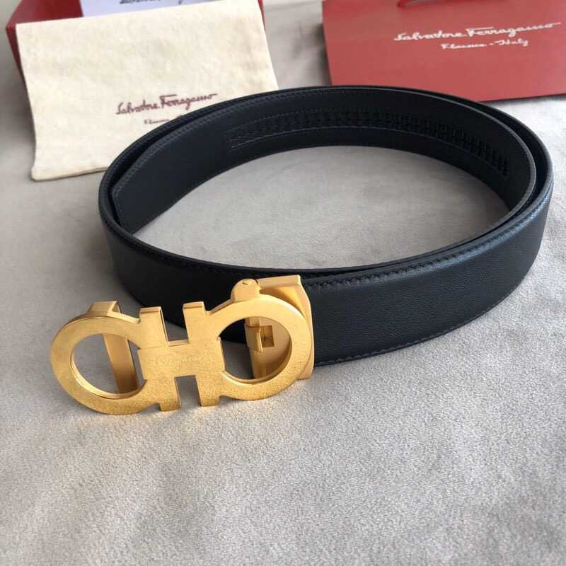 Ferragamo Men s 3.5cm Reversible Leather Belt