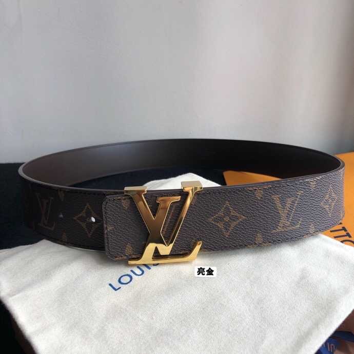 Louis Vuitton Classic brown Damier/black Damier/Monogram 40mm belt