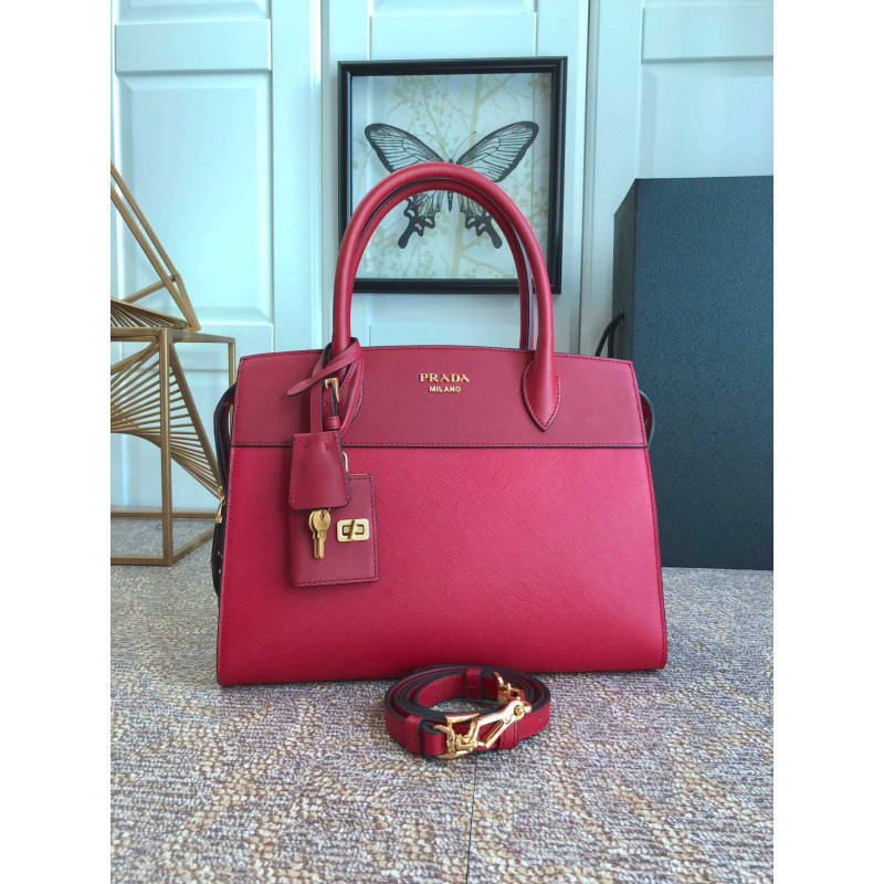 Prada Saffiano Leather Esplanade Bag 1BA046