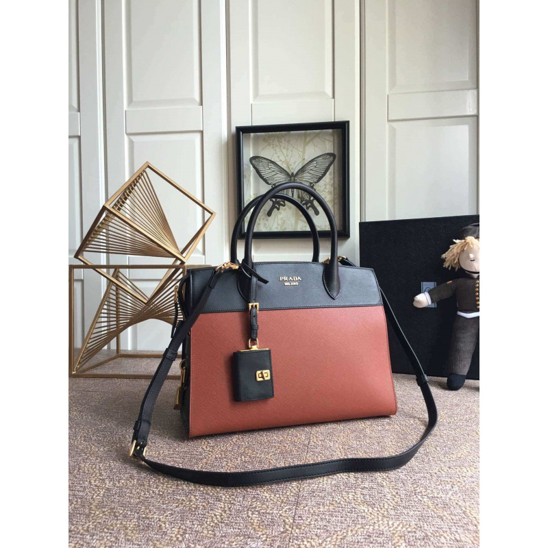 Prada Saffiano Leather Esplanade Bag 1BA046