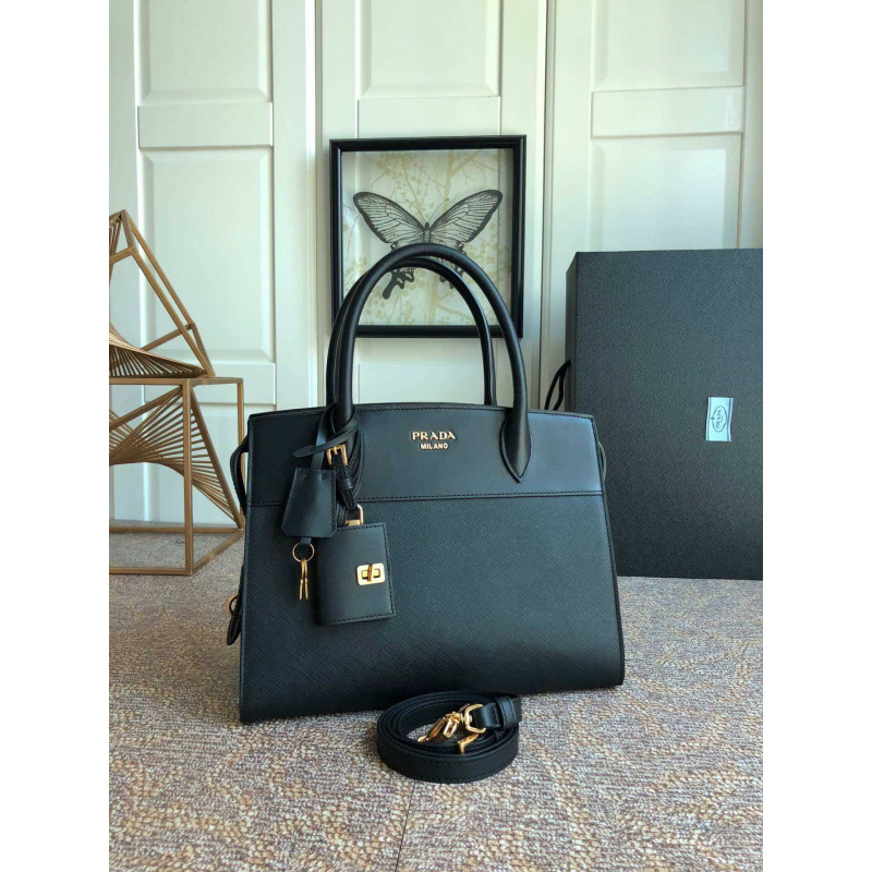 Prada Saffiano Leather Esplanade Bag 1BA046