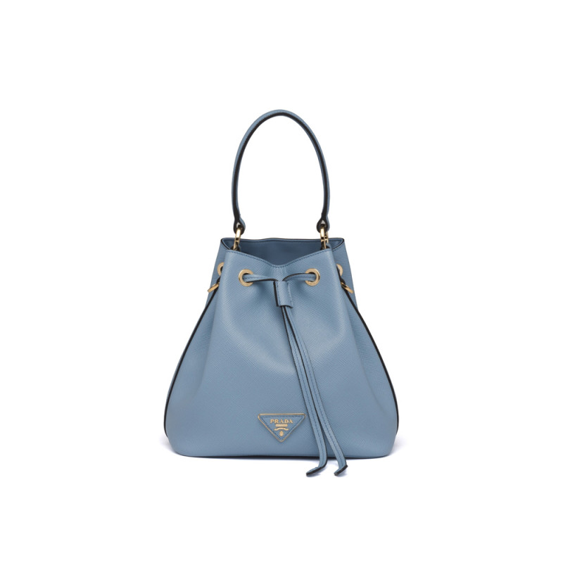 Prada Saffiano Leather Bucket Bag 1BE032