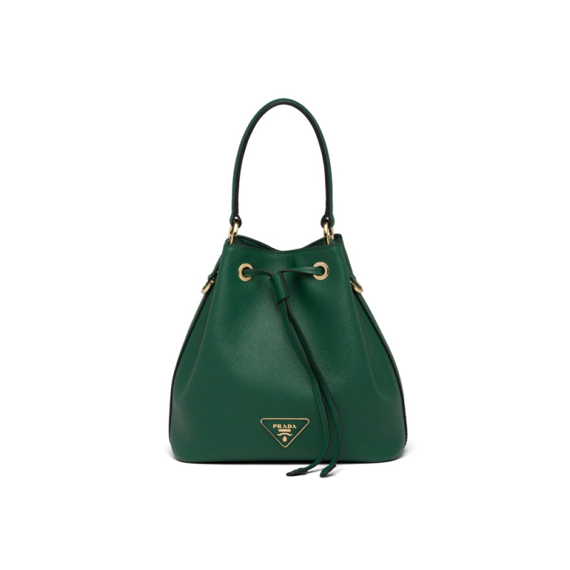 Prada Saffiano Leather Bucket Bag 1BE032