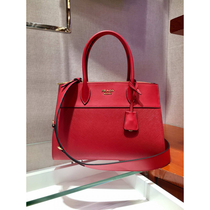 Prada Paradigme Saffiano Leather Bag 1BA102-1