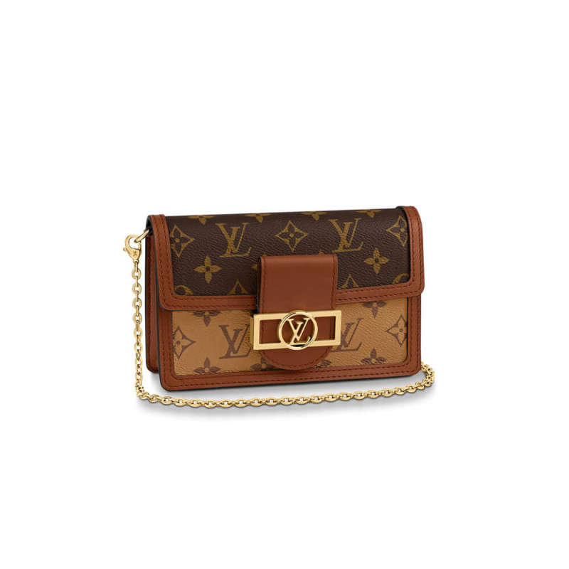 Louis Vuitton Dauphine Chain Wallet M68746