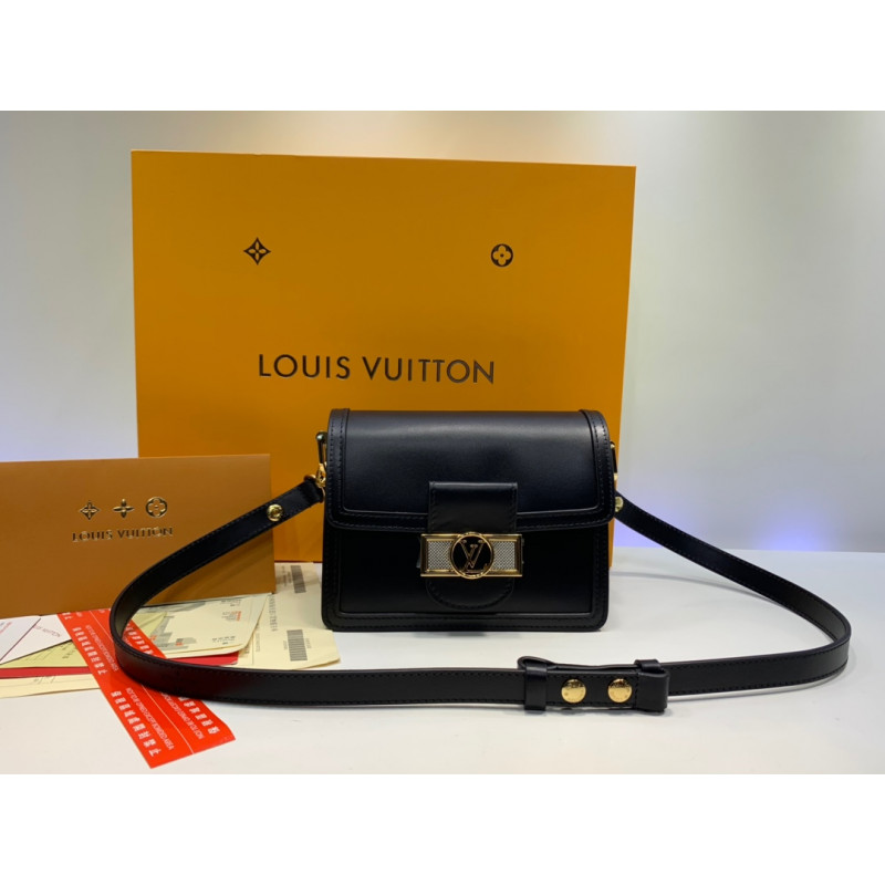 Louis Vuitton Smooth Calfskin Leather Mini Dauphine M55836 M55837