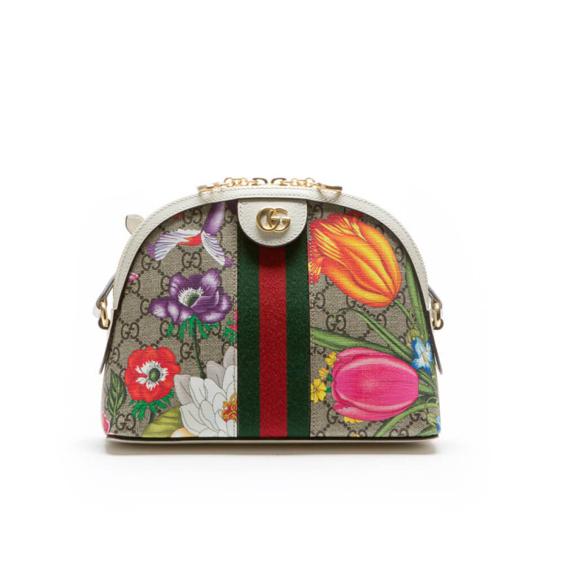 Gucci Ophidia GG Flora Small Shoulder Bag 499621