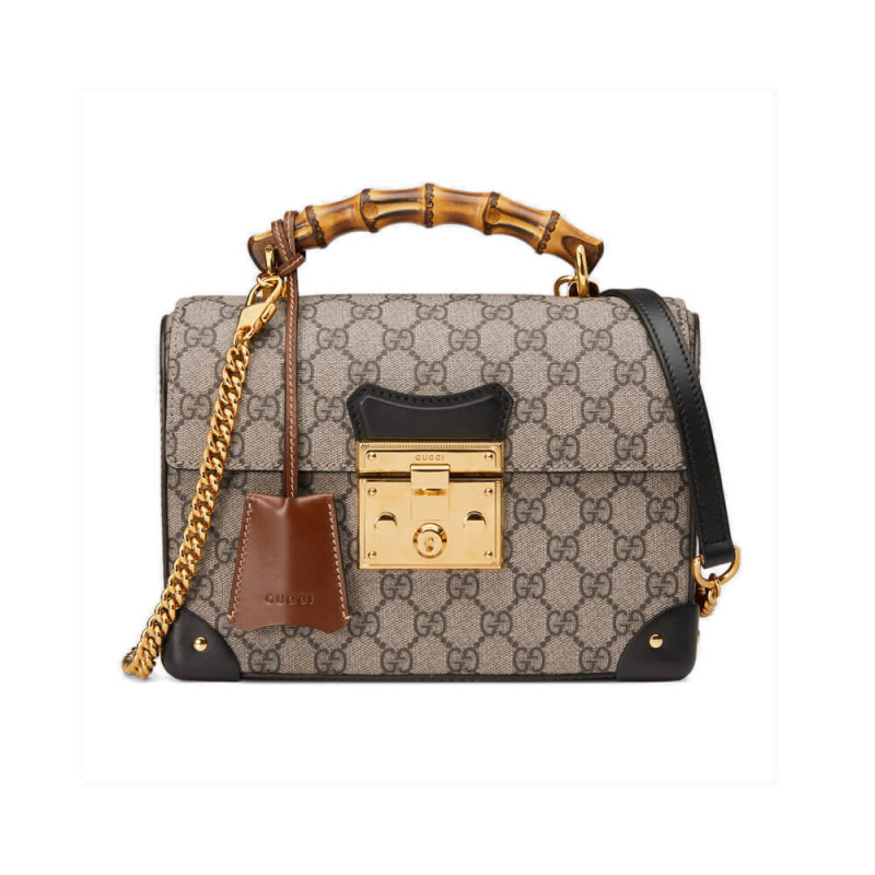 Gucci Padlock GG Small Bamboo Shoulder Bag 603221