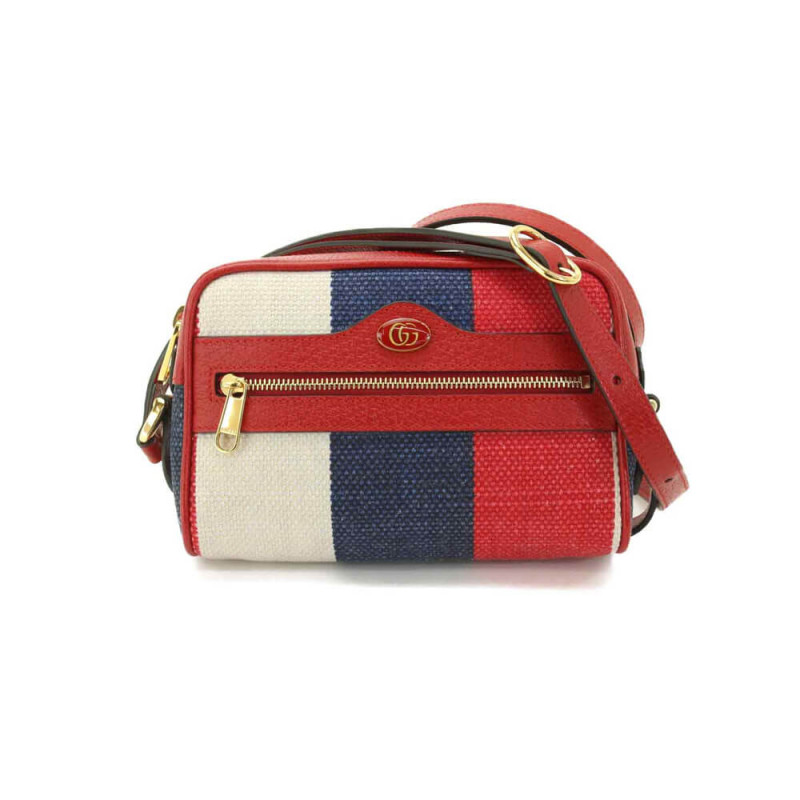 Gucci Ophidia Sylvie Stripe Canvas Mini Bag 517350