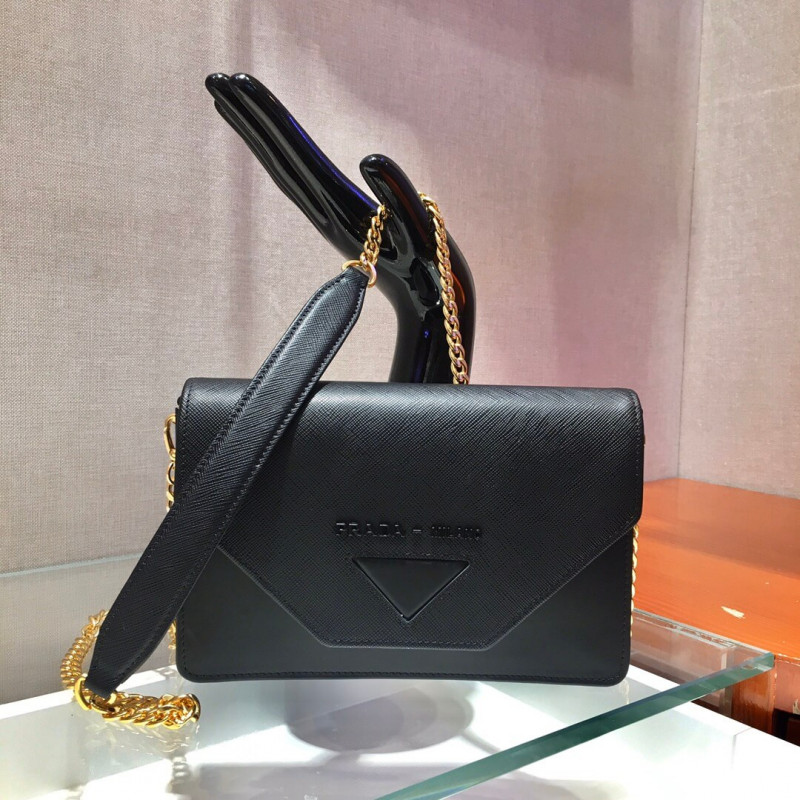 Prada Saffiano Leather Mini-Bag 1BP014