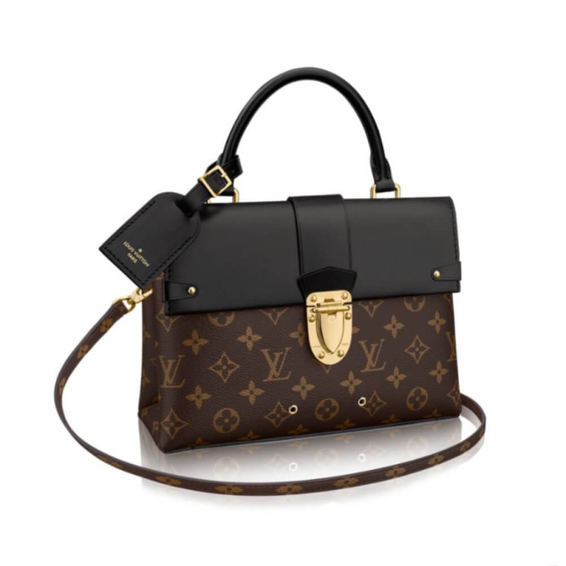 Louis Vuitton Monogram Canvas One Handle Flap Bag MM M43125