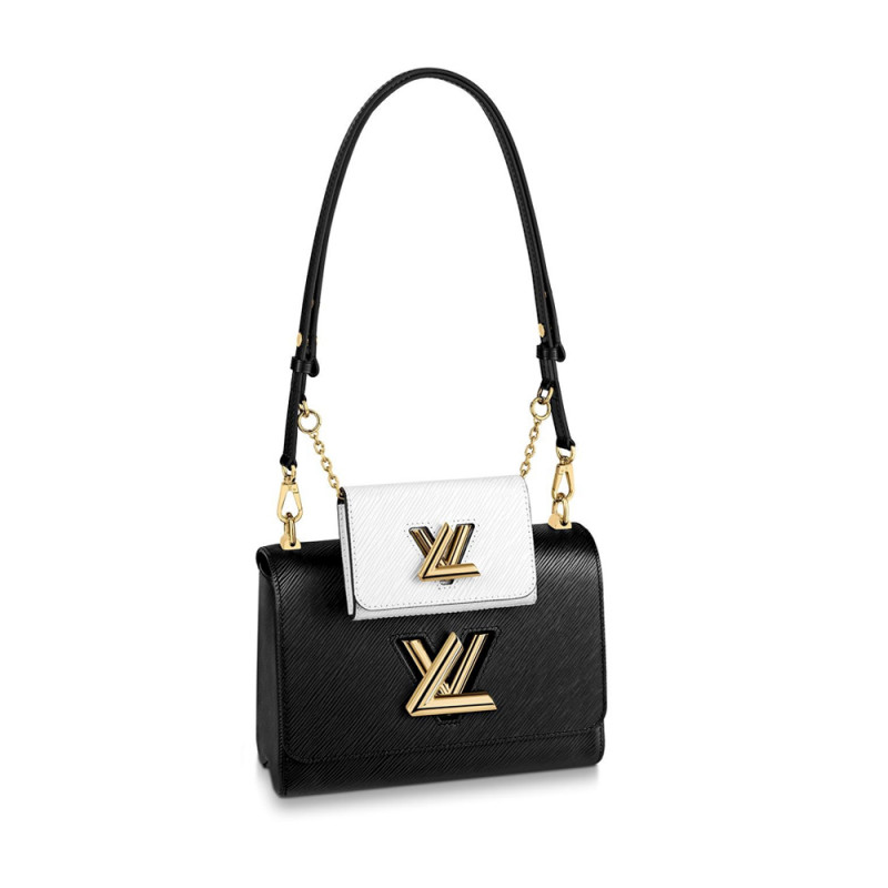 Louis Vuitton Twist MM And Twisty M55683 Black/White