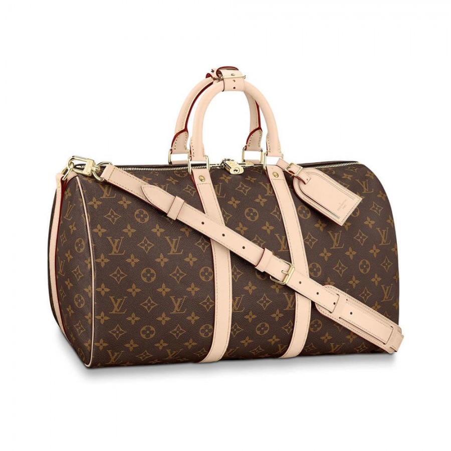 Louis Vuitton Monogram Canvas Keepall Bandouliere 45 M41418