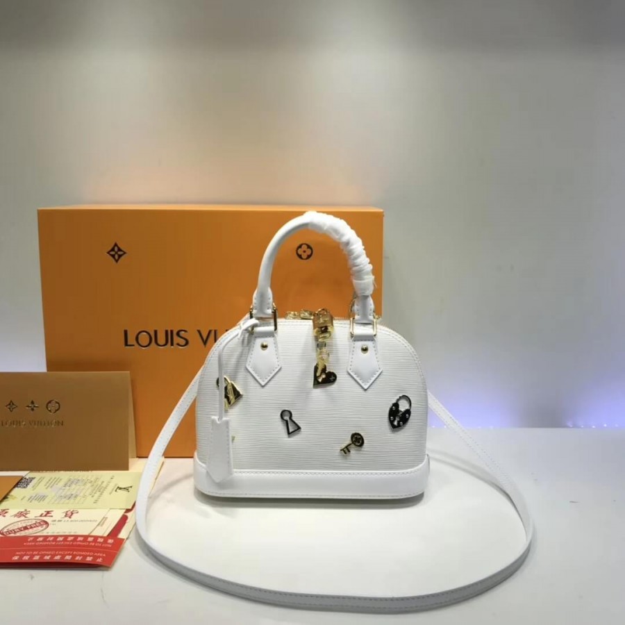 Louis Vuitton Epi Leather Alma BB M52884 M52885