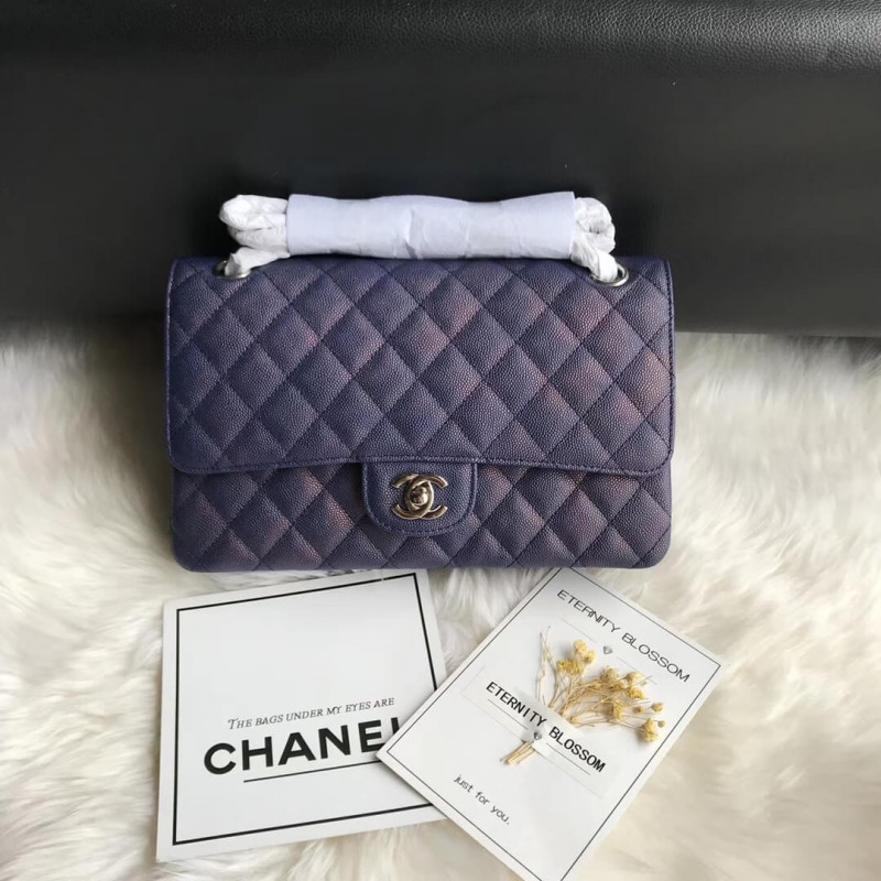 Chanel Caviar Calfskin Classic Flap Bag A01112