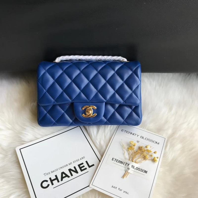 Chanel Lambskin 20cm Classic Flap Bag 1116