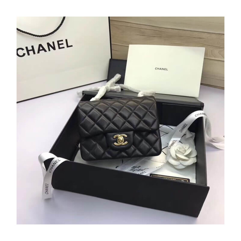 Chanel Lambskin 17cm Classic Flap Bag 1115