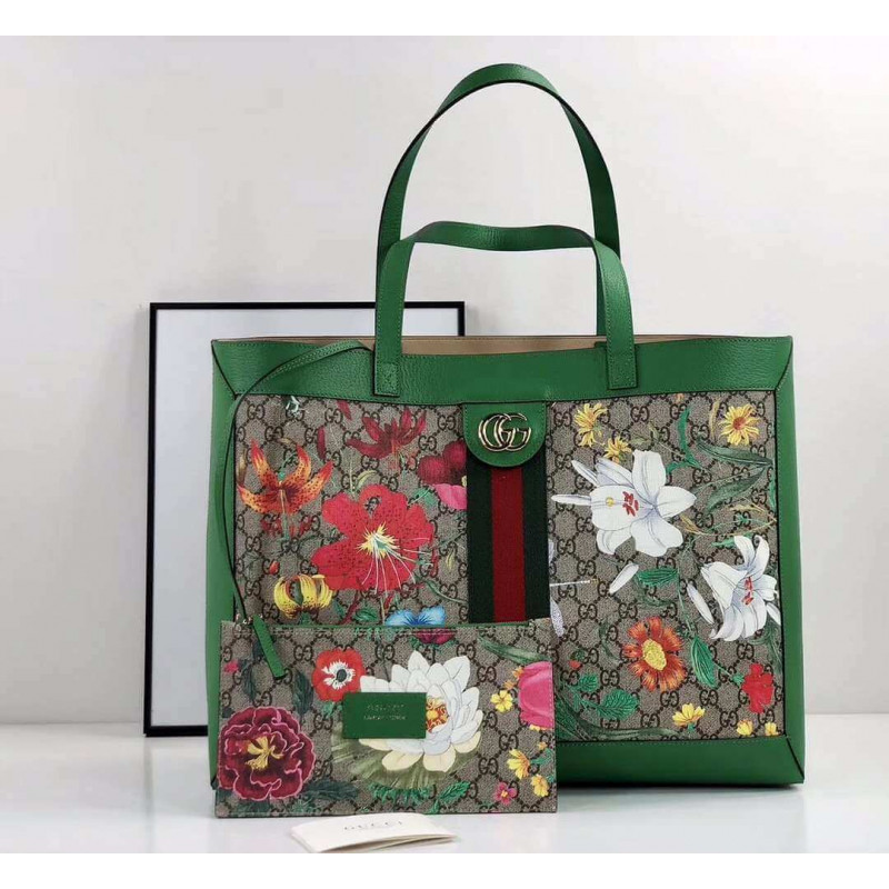 Gucci Ophidia GG Flora Medium Tote 547947