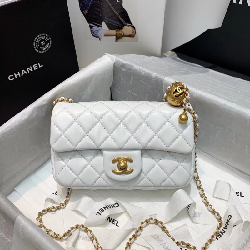 Chanel Lambskin Flap Bag AS1787