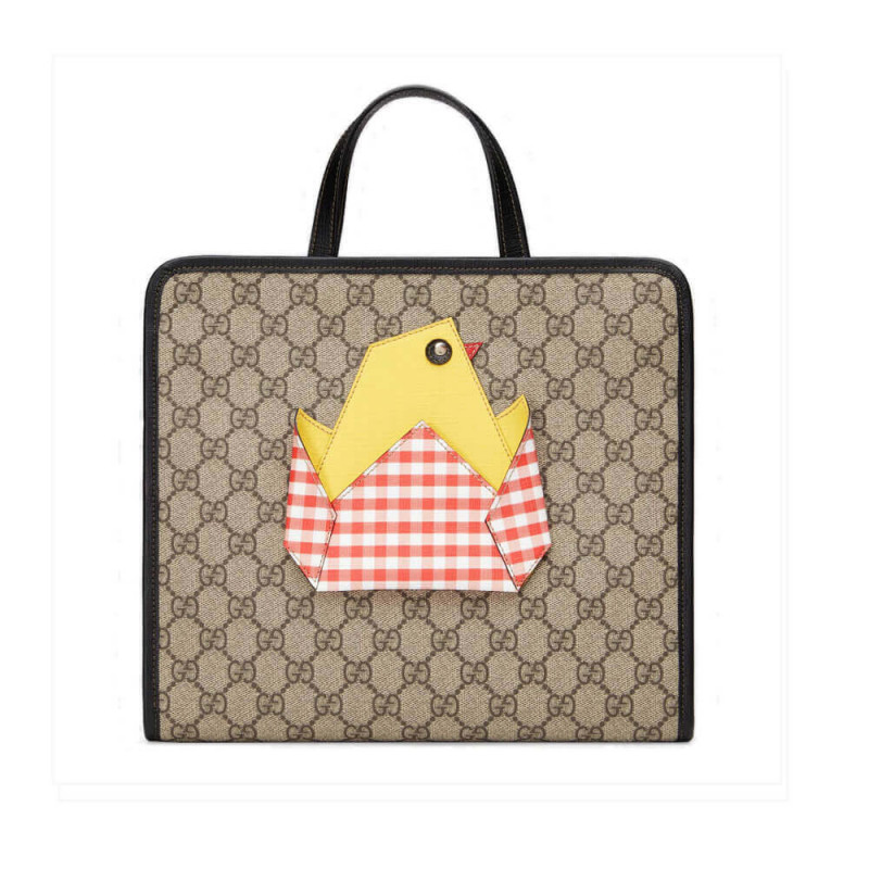 Gucci GG Tote Bag With Chick 606192