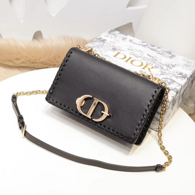 Christian Dior 30 Montaigne Calfskin Flap Chain Bag M9220