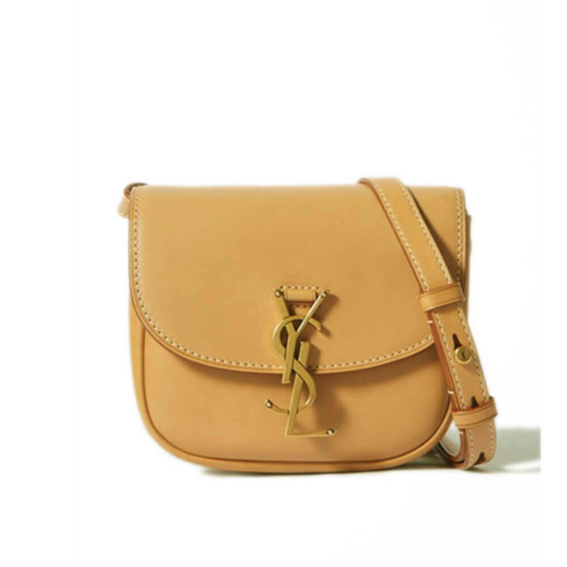 Saint Laurent Kaia YSL-Plaque Mini Leather Satchel 623097