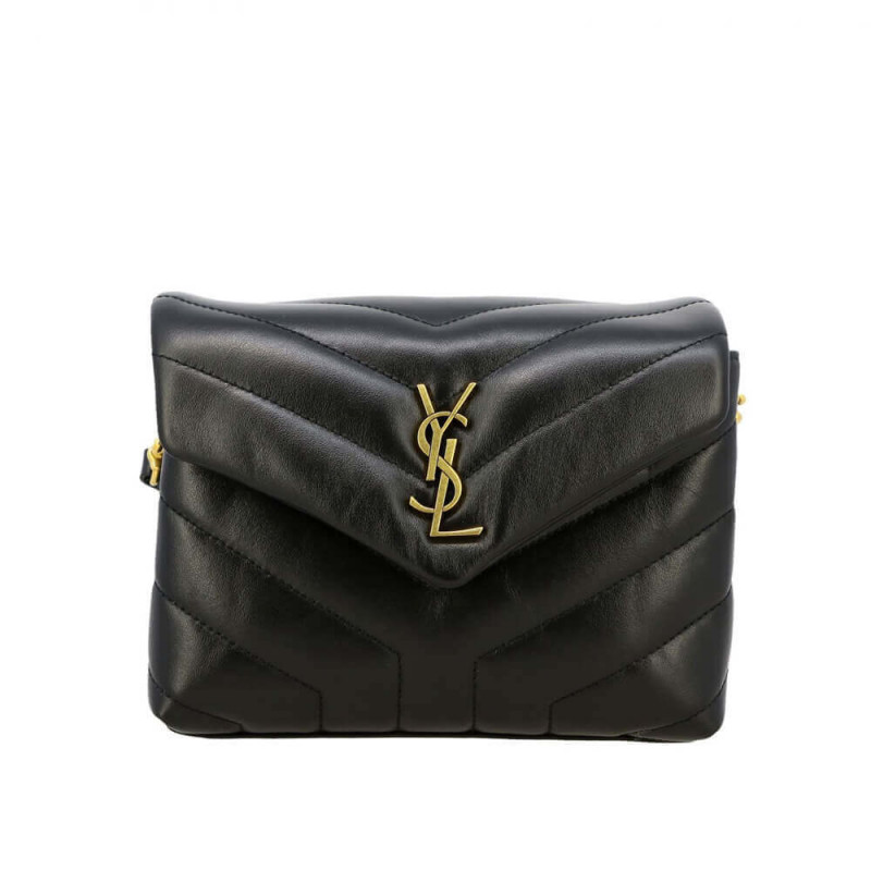 Saint Laurent Loulou Toy Bag In Matelassé Y Leather 467072