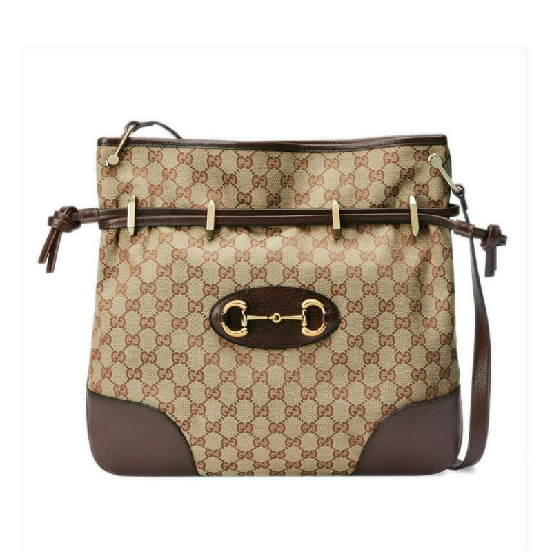 Gucci 1955 Horsebit GG Canvas Messenger Bag 602089