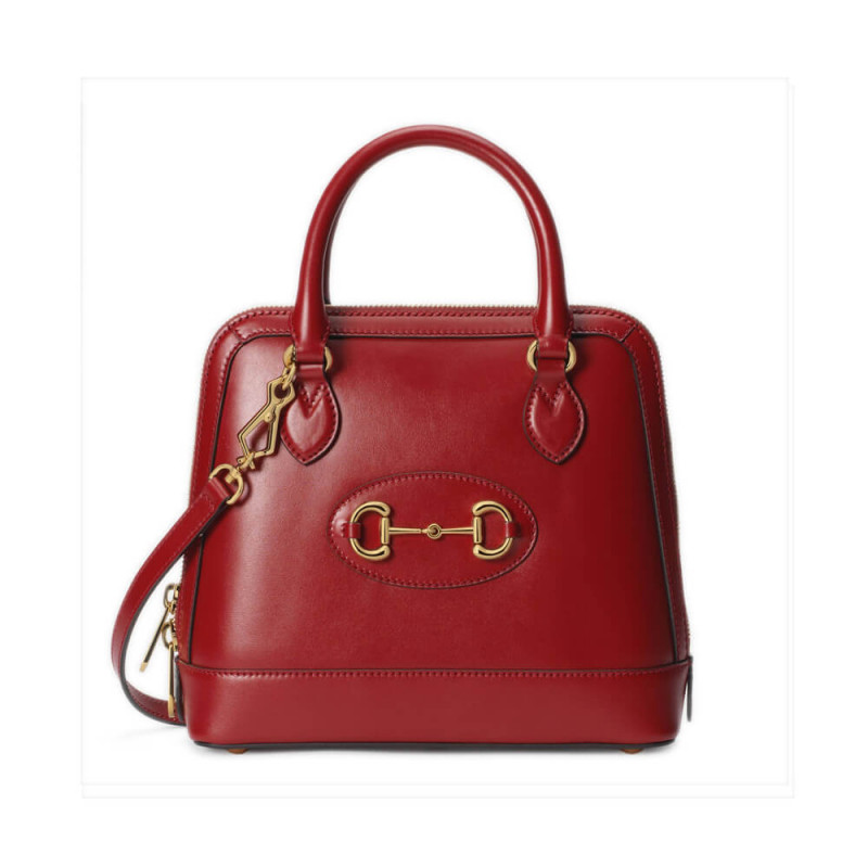 Gucci 1955 Horsebit Leather Small Top Handle Bag 621220