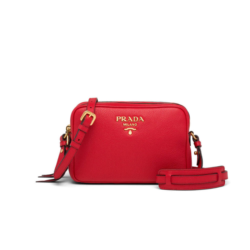 Prada Leather Shoulder Bag 1BH082