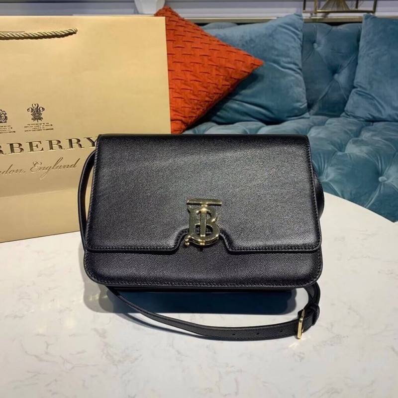 Burberry Medium Grainy Leather TB Bag 80193431