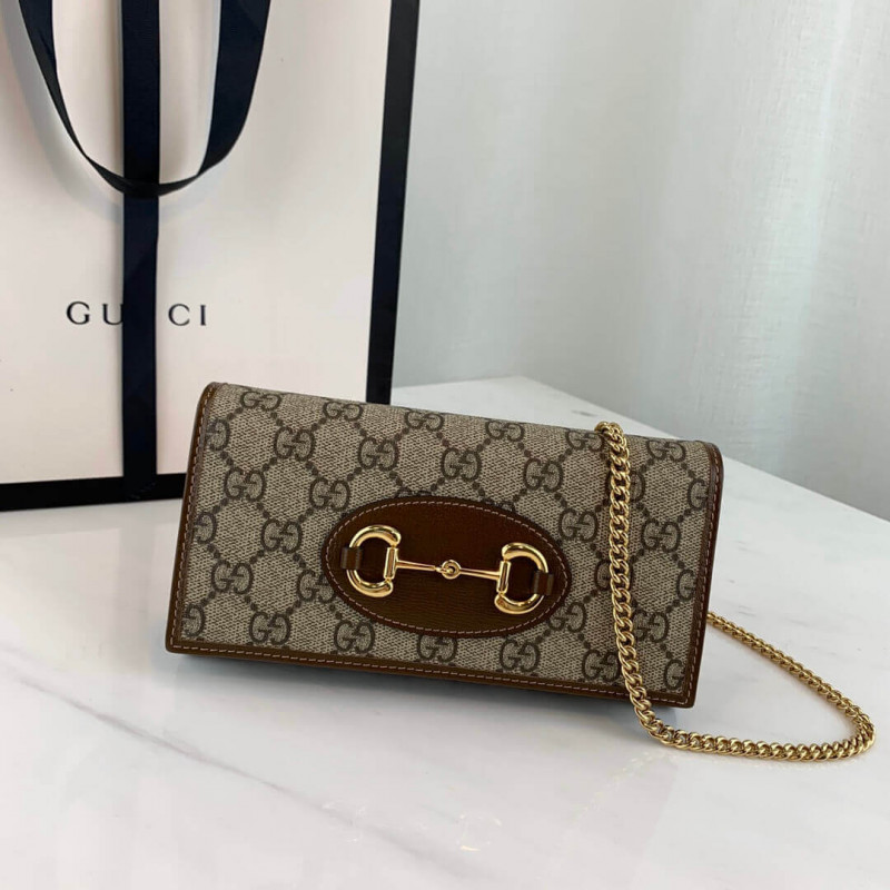 Gucci 1955 Horsebit Wallet With Mirror 621888